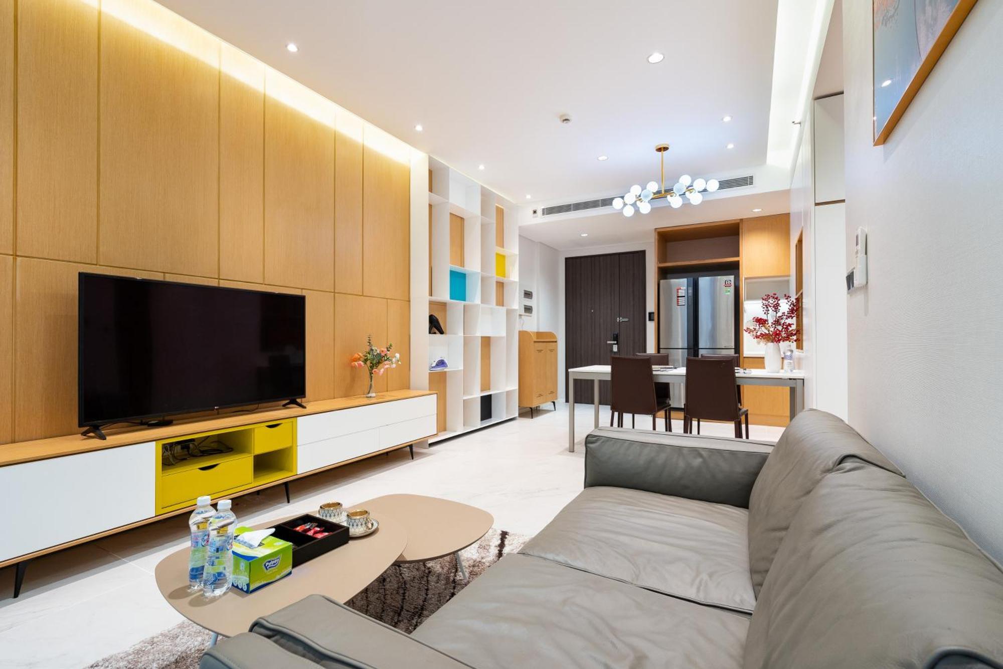 Convinia Luxury The Peak Midtown Aparthotel โฮจิมินห์ซิตี้ ภายนอก รูปภาพ