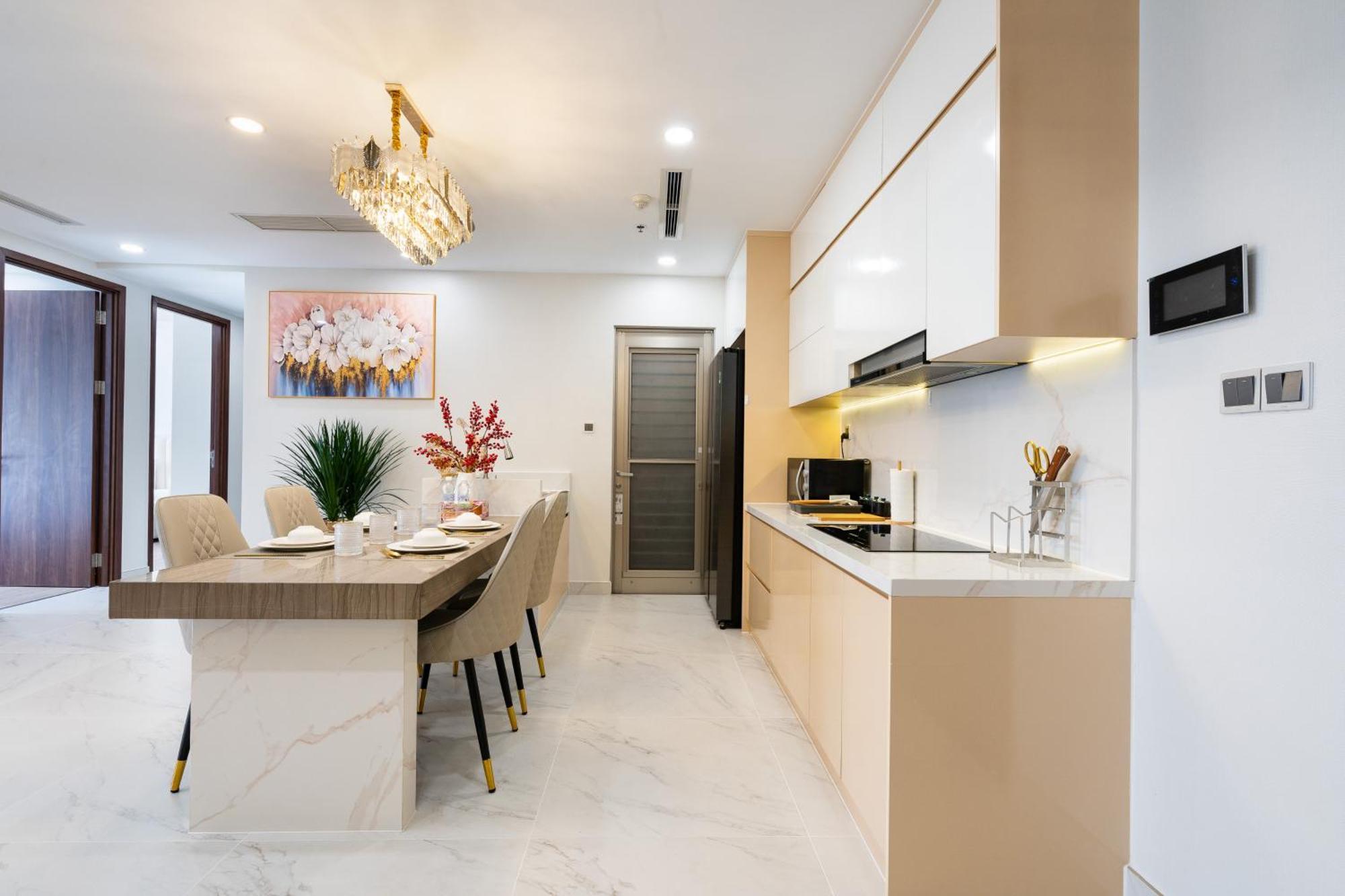 Convinia Luxury The Peak Midtown Aparthotel โฮจิมินห์ซิตี้ ภายนอก รูปภาพ